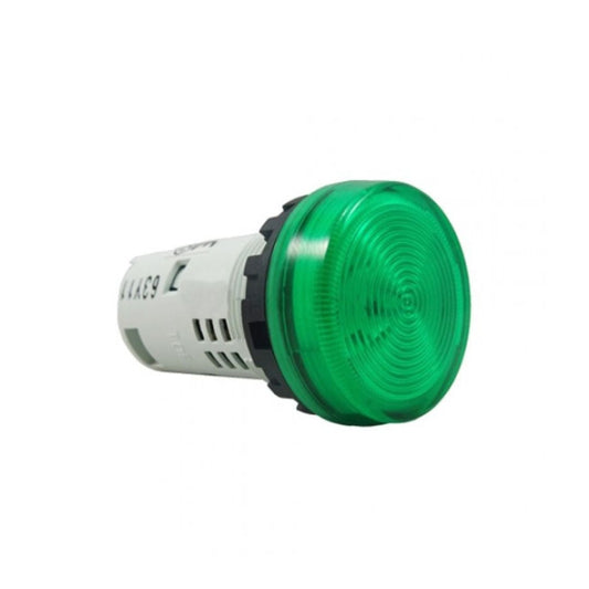 Pilot Lamp IDEC 220V, 22 mm รุ่น LED YW1P2EQM3 ไพลอตแลมป์ สีเขียว