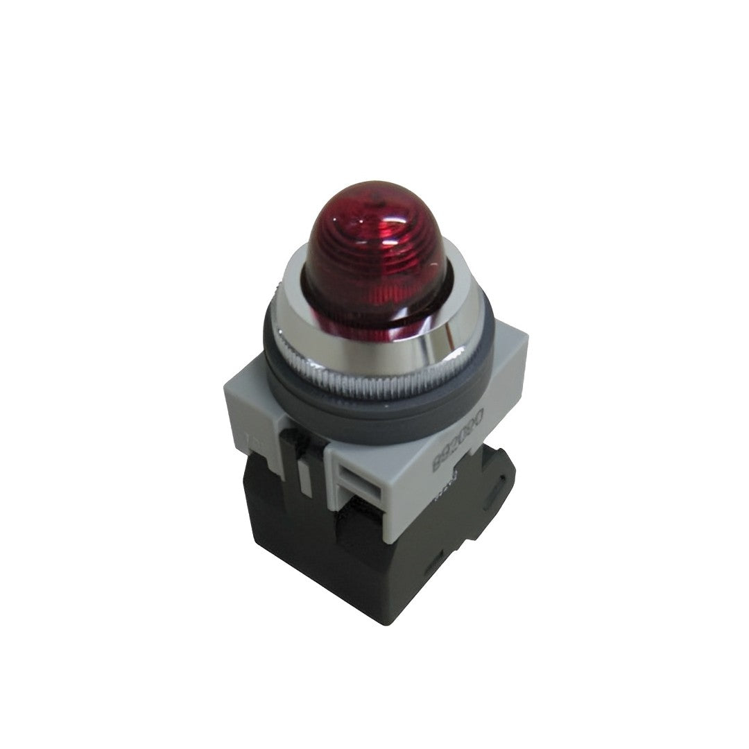 Pilot Lamp IDEC 200V, 25 mm รุ่น APS126N-R  ไพลอตแลมป์ สีแดง