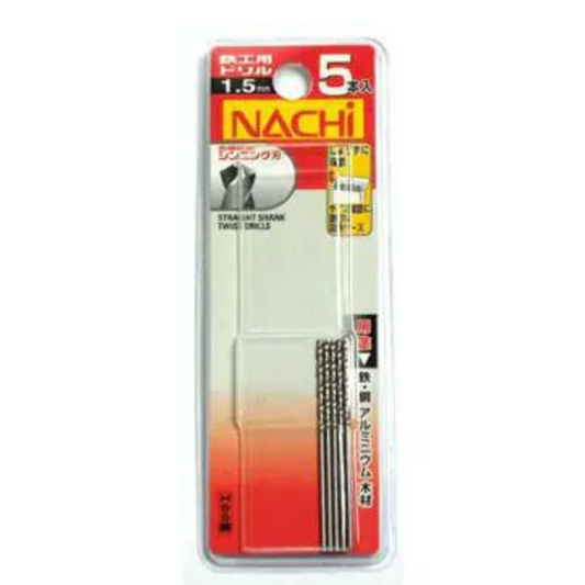 ดอกสว่าน nachi สว่านเจาะเหล็ก Ironworking Drill ขนาด1.5mm.