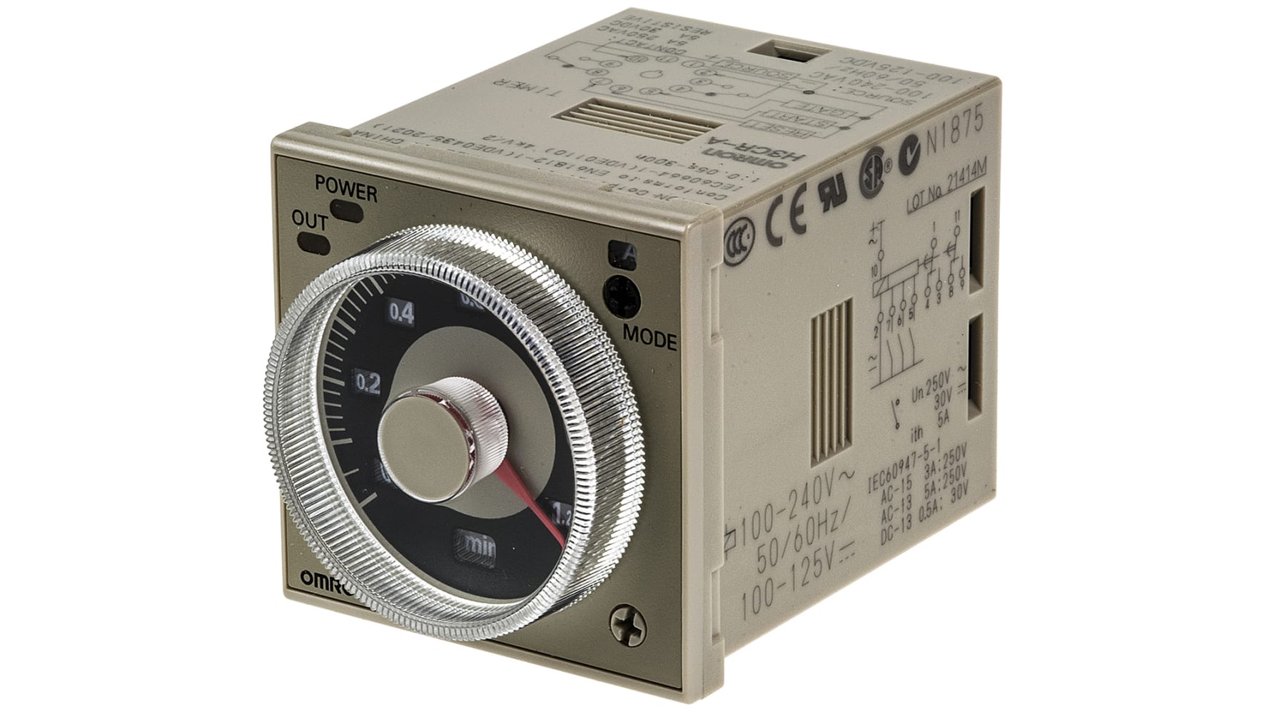 Timer Omron H3CR-A AC100-240/DC100-125