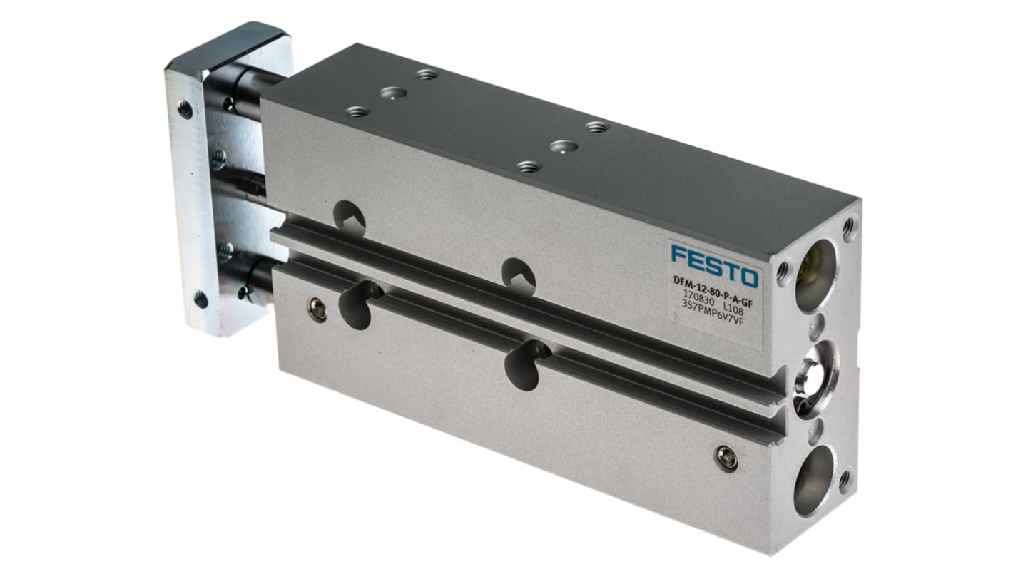 Festo Pneumatic Guided Cylinder  DFM-12-80-P-A-GF