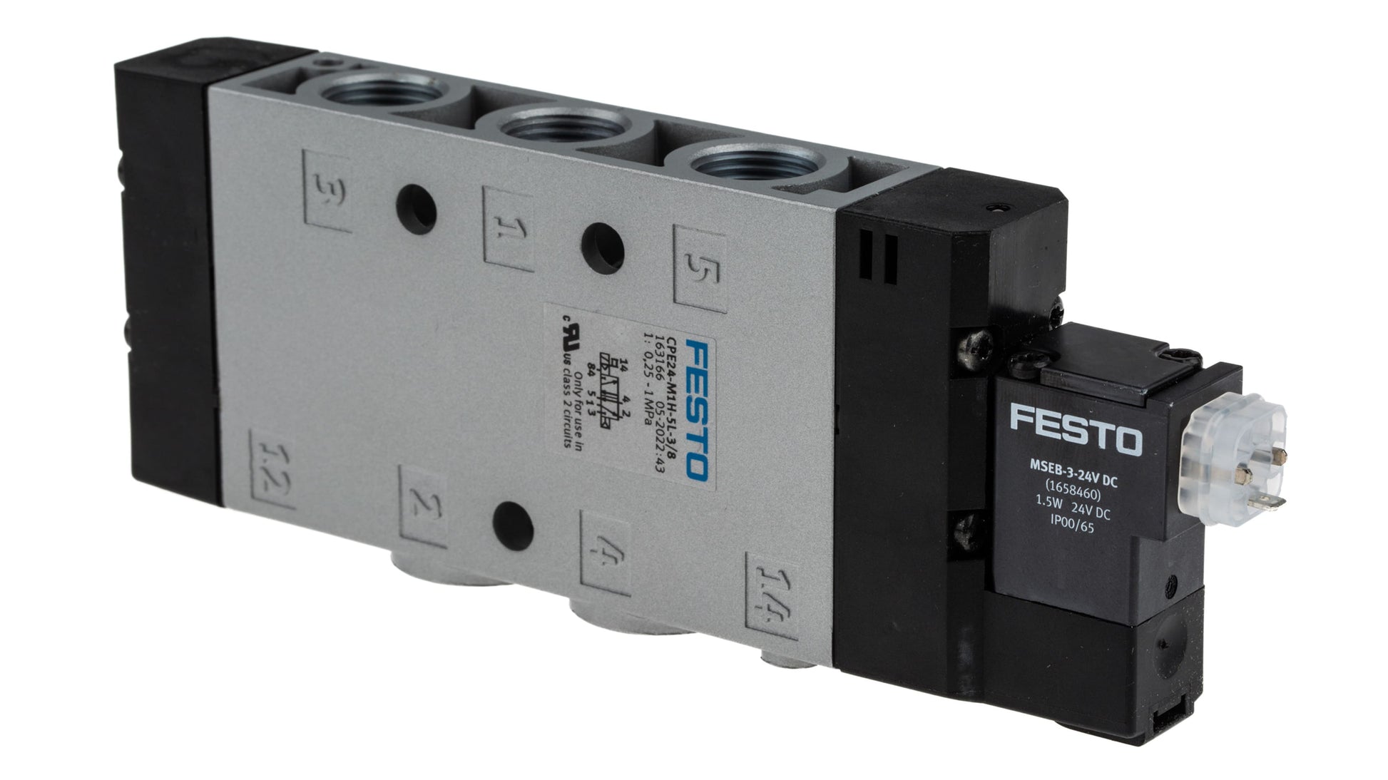 โซลินอยด์วาล์ว FESTO CPE24-M1H-5L-3/8