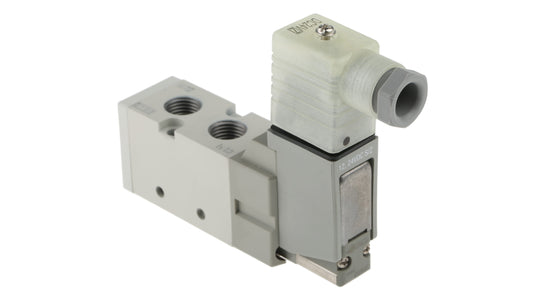 โซลินอยด์วาล์ว SMC 5/2 Proportional Control Valve - Pilot/Pilot G 1/4 VF3000 Series 24V dc