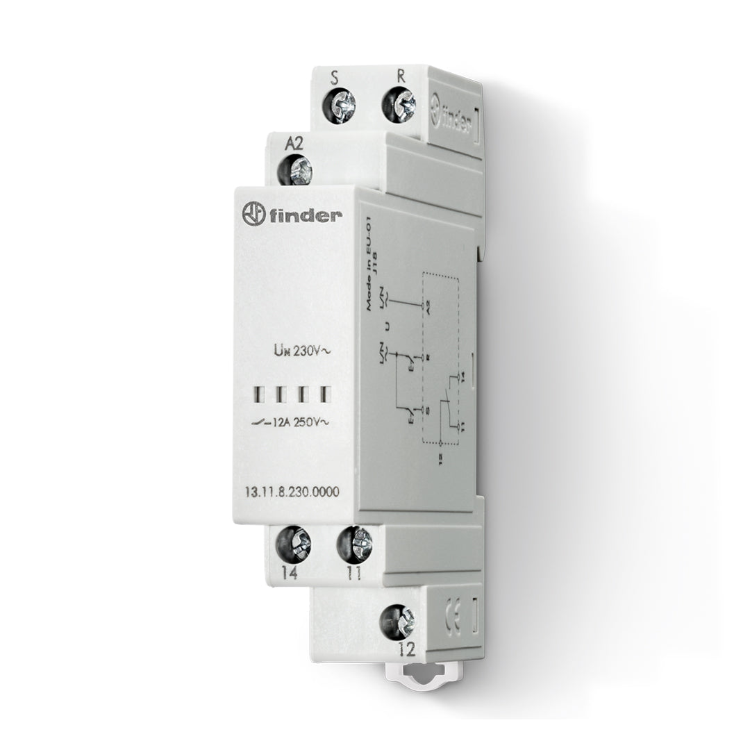 Monostable Relay, Electronic call reset relay 8 12a, Code. 131182300000