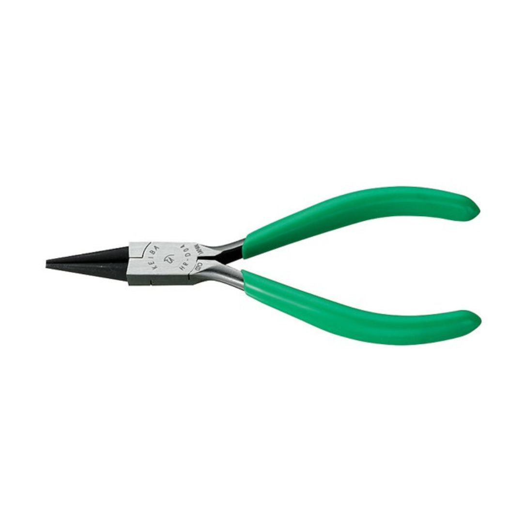 KEIBA Pliers, Long Nose Pliers, Mini, Green Handle