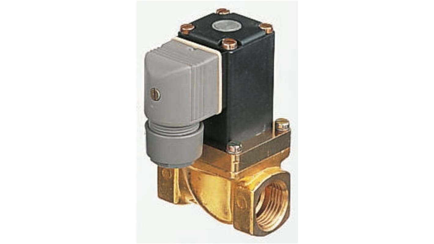 Burkert Solenoid Valve 143491, 2 port(s) , NO, 24 V dc, 1/4inRS Stock No.:337-5559หมายเลขชิ้นส่วนของผู้ผลิต / Mfr. Part No.:143491