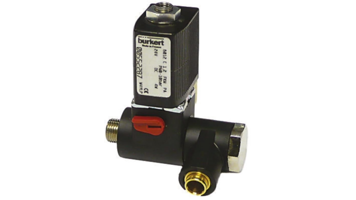 Burkert Solenoid Valve 425304, 3 port(s) , NC, 230 V ac, 1/8inRS Stock No.:468-112หมายเลขชิ้นส่วนของผู้ผลิต / Mfr. Part No.:425304