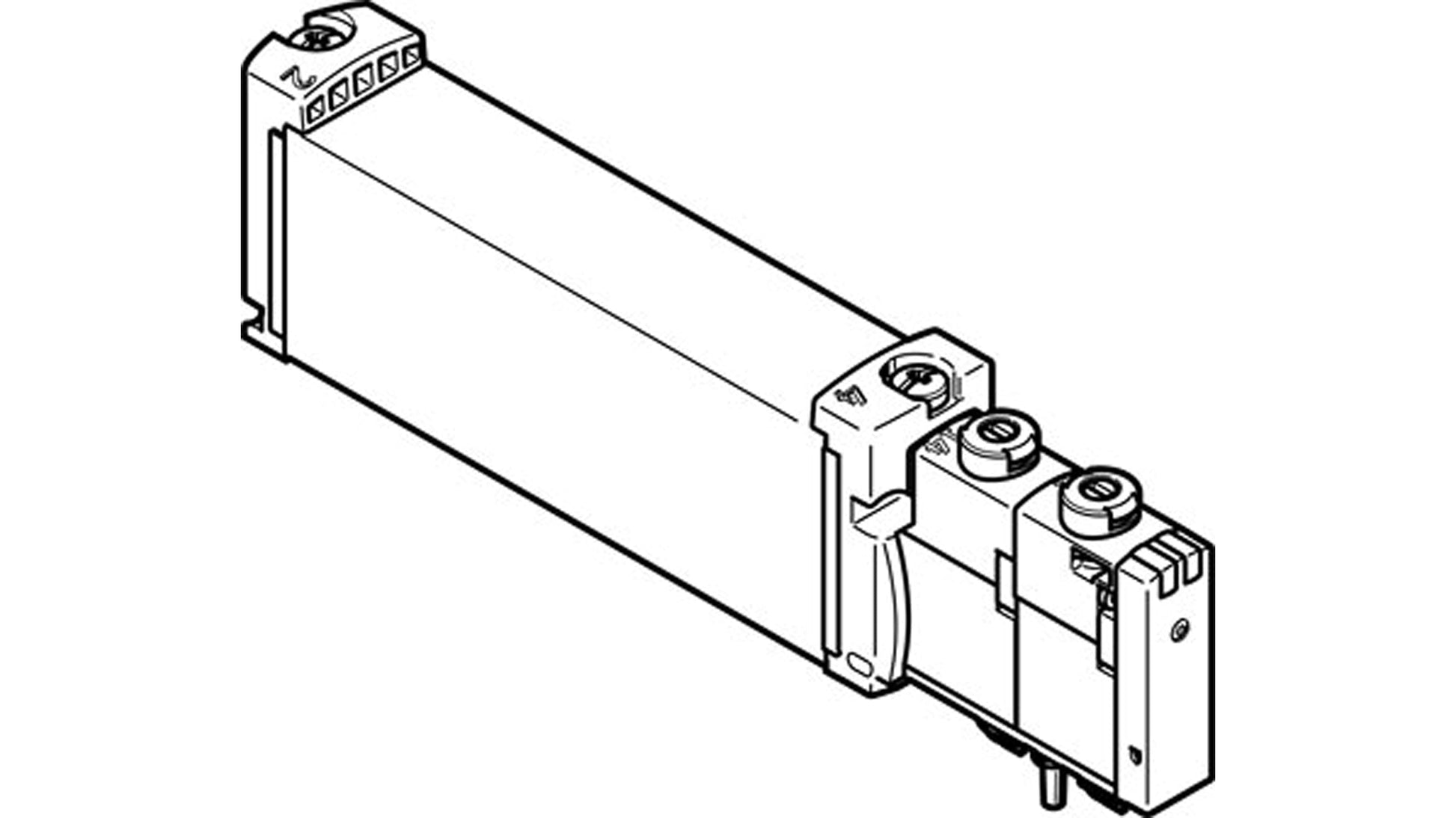 โซลินอยด์วาล์ว FESTO VUVG-B18-P53C-ZT-F-1T1L