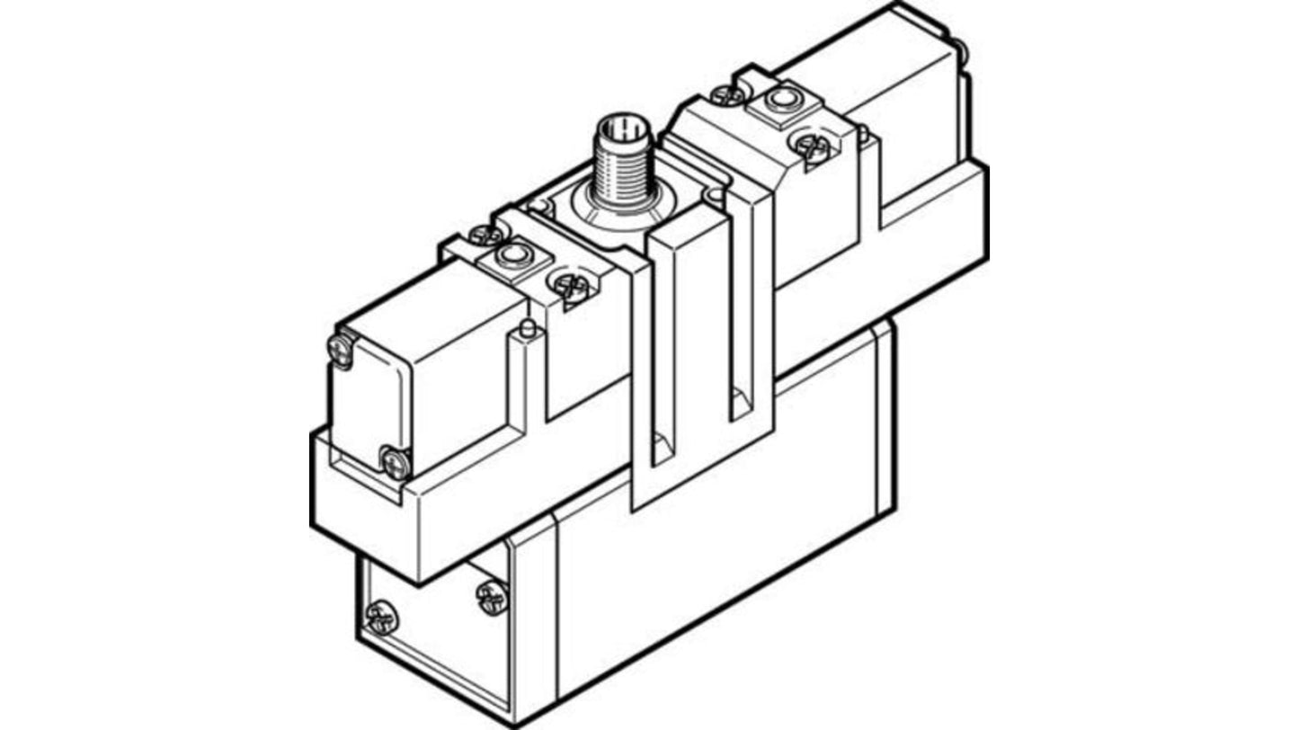 โซลินอยด์วาล์ว FESTO JMEBDH-5/2-D-3-ZSR-C