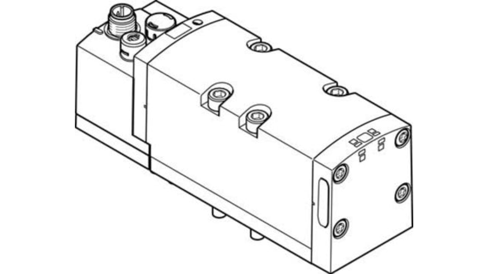 โซลินอยด์วาล์ว FESTO VSVA-B-M52-AD-D2-1R5L