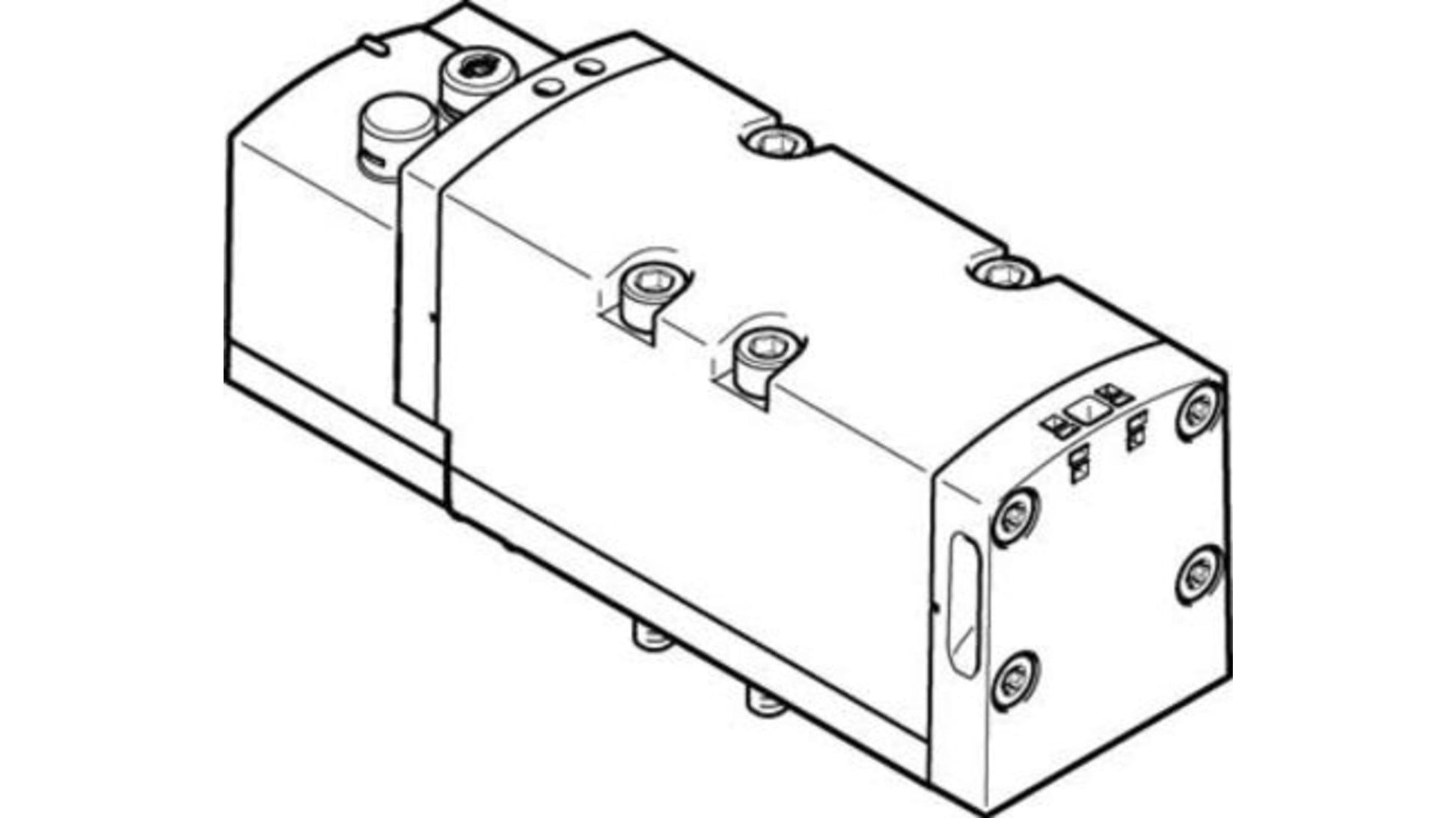 โซลินอยด์วาล์ว FESTO VSVA-B-M52-MZD-D2-1T1L