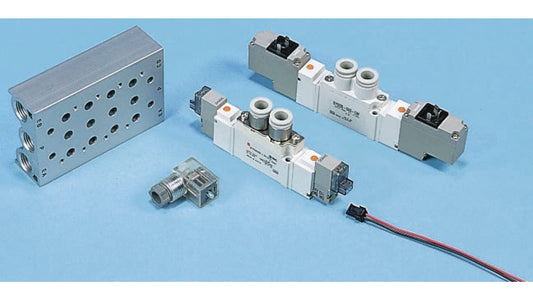 SY 7000 SMC 5/2 Solenoid/Pilot โซลินอยด์วาล์ว 24V dc