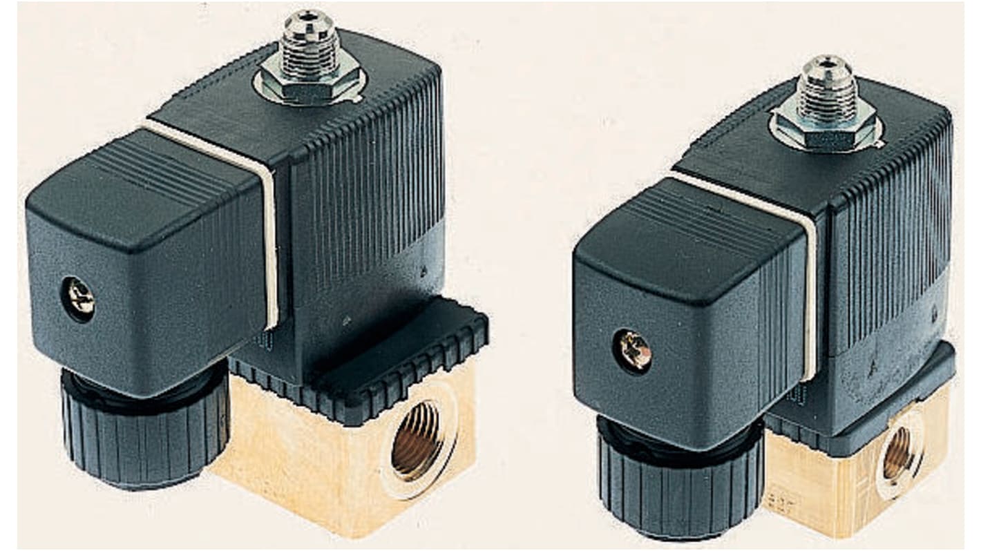 Burkert Solenoid Valve 138049, 3 port(s) , 220 V ac, 1/4inRS Stock No.:440-919หมายเลขชิ้นส่วนของผู้ผลิต / Mfr. Part No.:138049