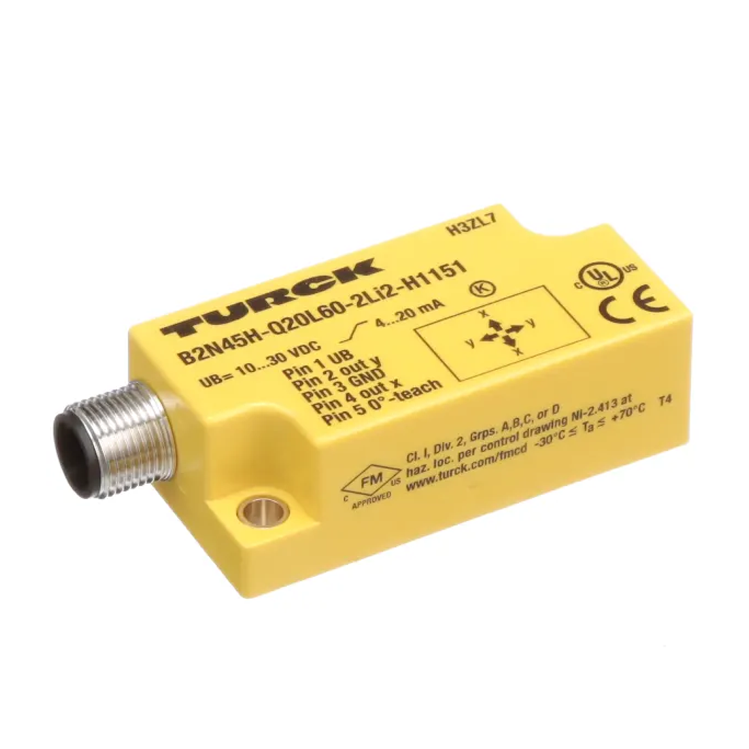 B2N45H-Q20L60-2LI2-H1151/3GD,Turck Inclinometer