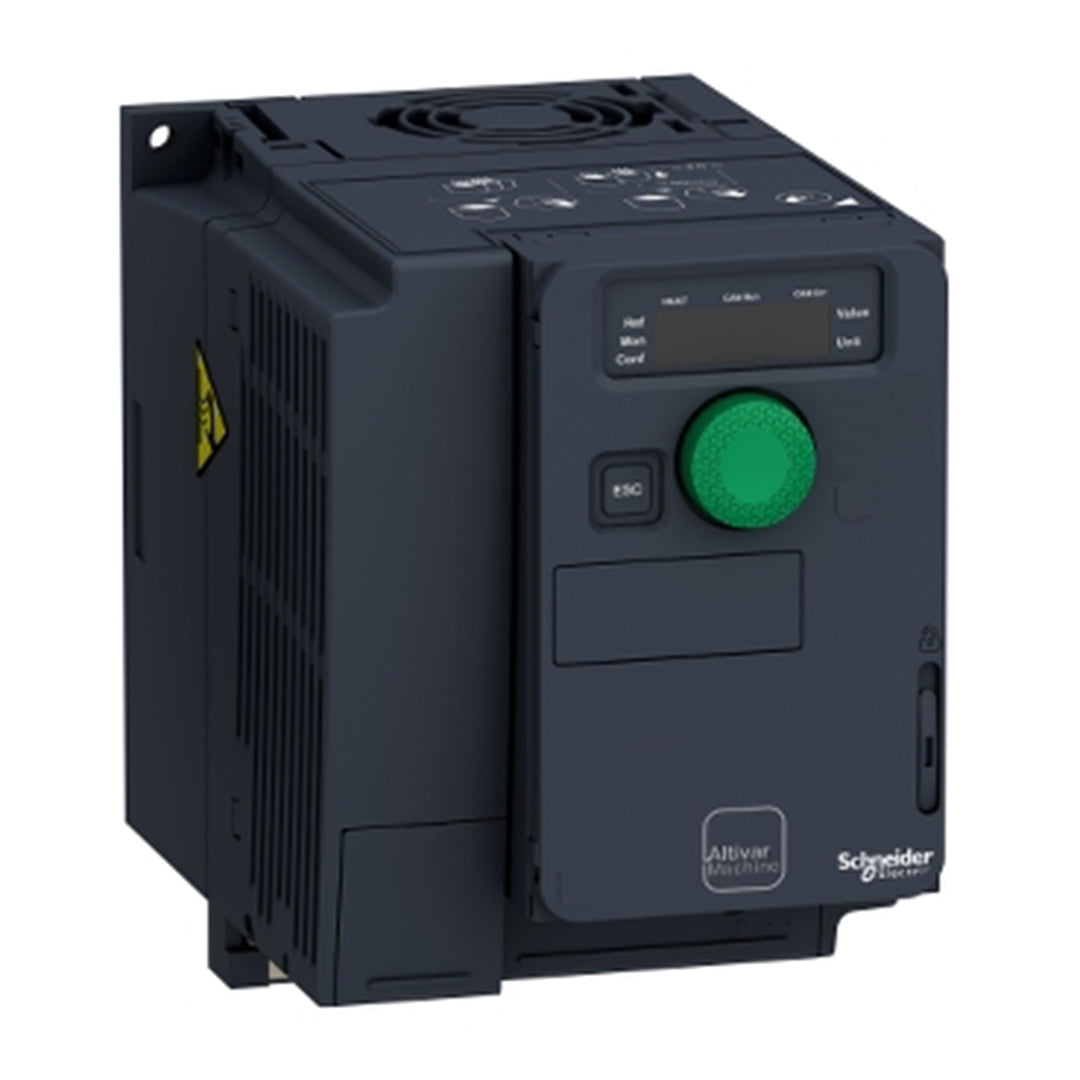 Soft Start Schneider-Altivar Machine
 ATV320 3-phase input voltage 380 - 500 V AC is used with 3-phase motors.