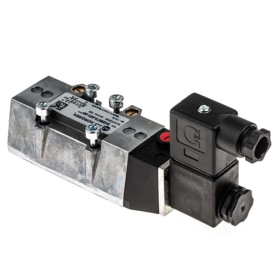 Norgren 5/2 Pneumatic Solenoid Valve  Solenoid/Spring SXE Series 110V ac Code SXE9573-A81-00/110VAC