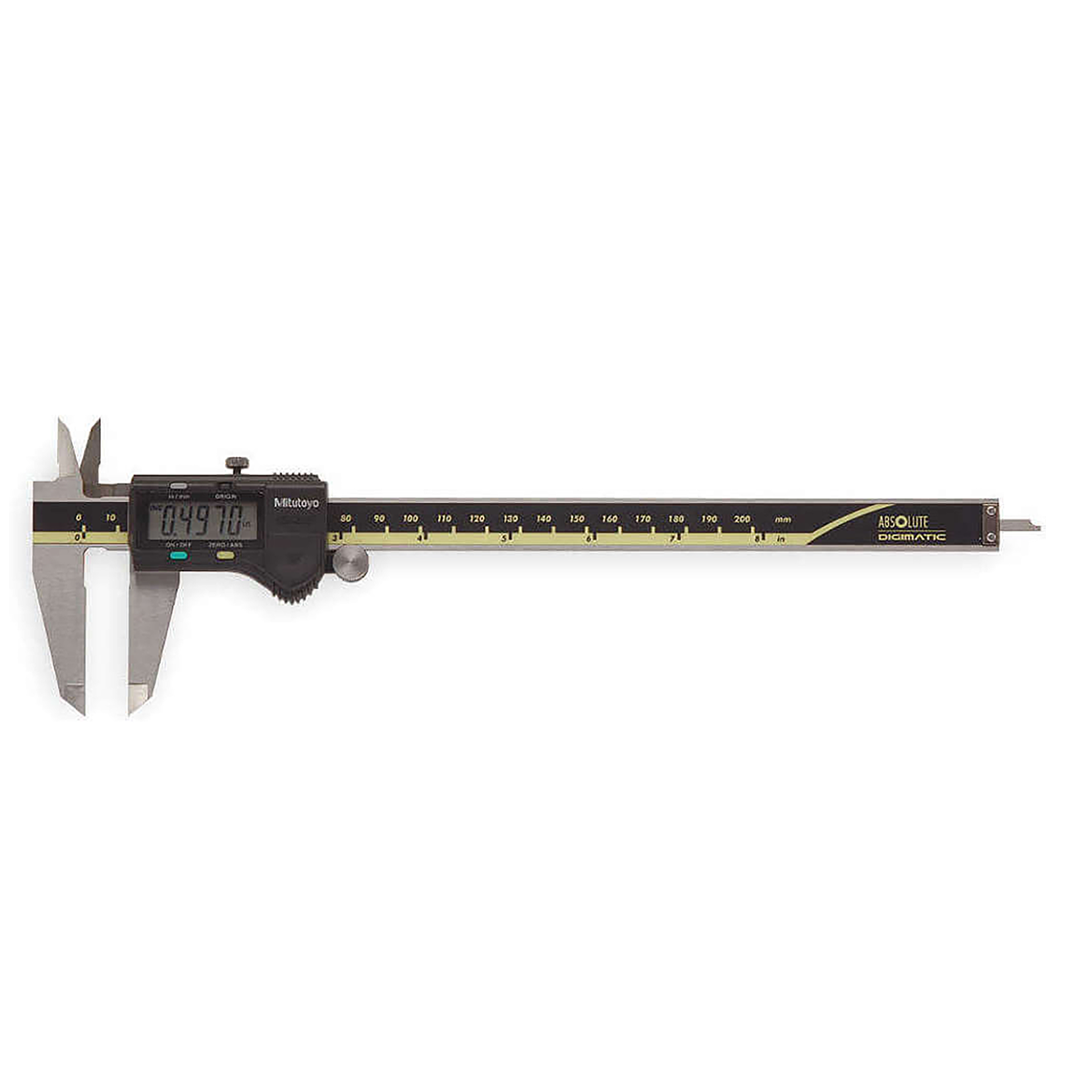 Mitutoyo Calipers Digital ABS AOS Caliper Inch/Metric, 0-8 Inch  Thumb R., w/o Output Code  500-197-30