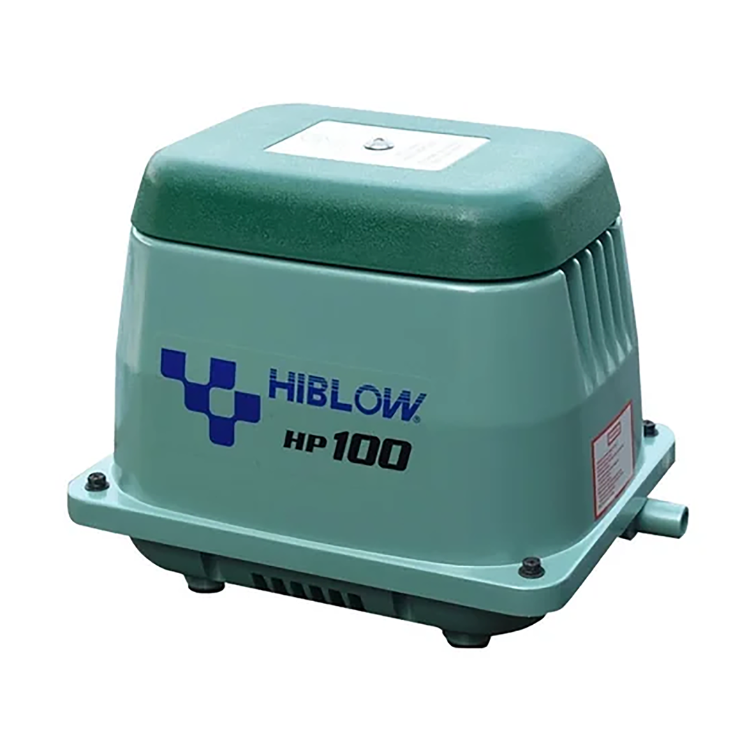 Hiblow HP 100 เครื่องเติมอากาศ Air Pump Hiblow ขนาด 100 ลิตร