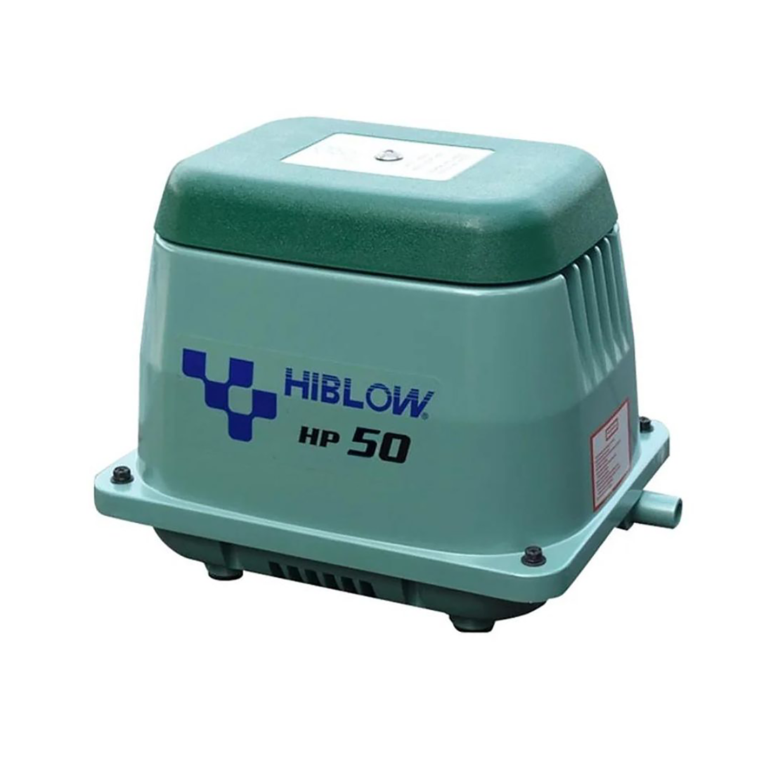 Hiblow HP 50 เครื่องเติมอากาศ Air Pump Hiblow ขนาด 50 ลิตร  