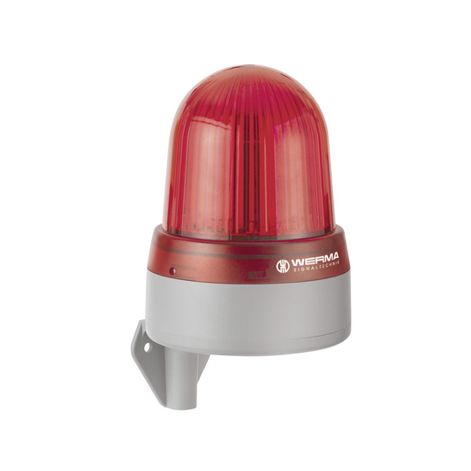 ไฟไซเรน LED 115-230 VAC,สีแดง Werma 432.100.60