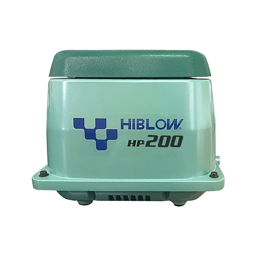 Hiblow HP 200 เครื่องเติมอากาศ Air Pump Hiblow ขนาด 200 ลิตร  
