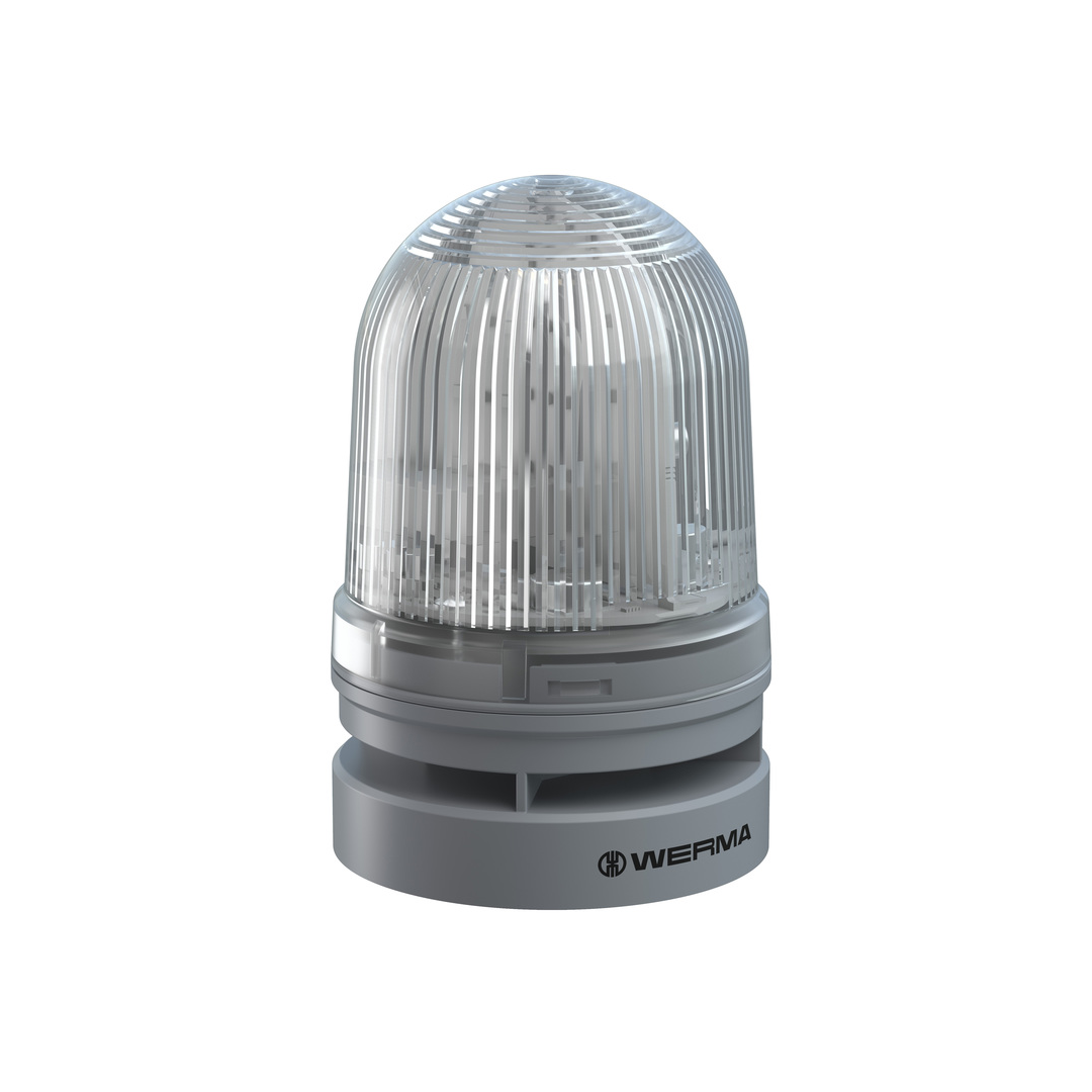 ไฟไซเรน LED 115-230VAC ,สีขาว Twin FlashWerma 461.420.60