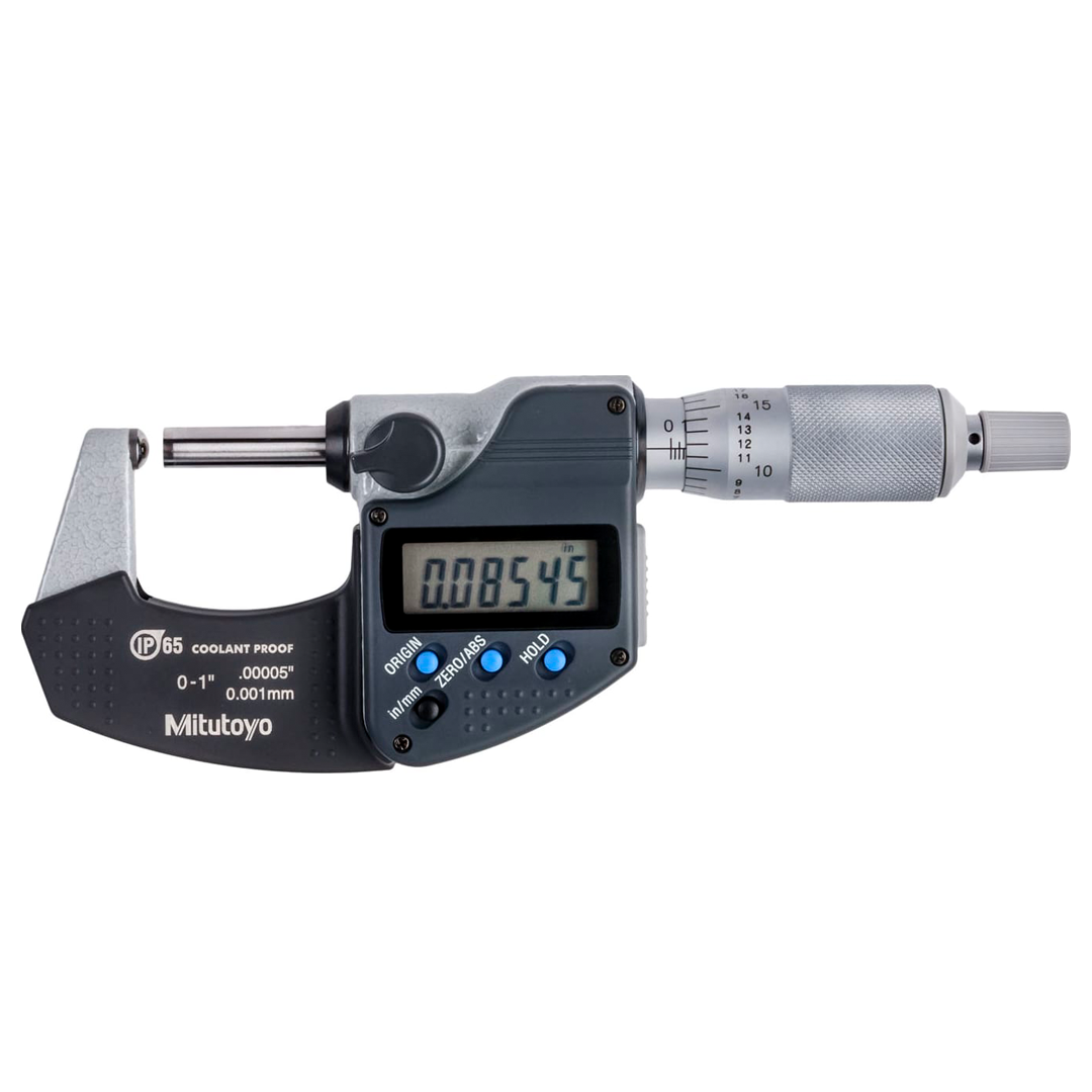 ไมโครมิเตอร์ Mitutoyo Series 329 Spherical Face Micrometer-Spherical Anvil & Spindle Code 395-351-30