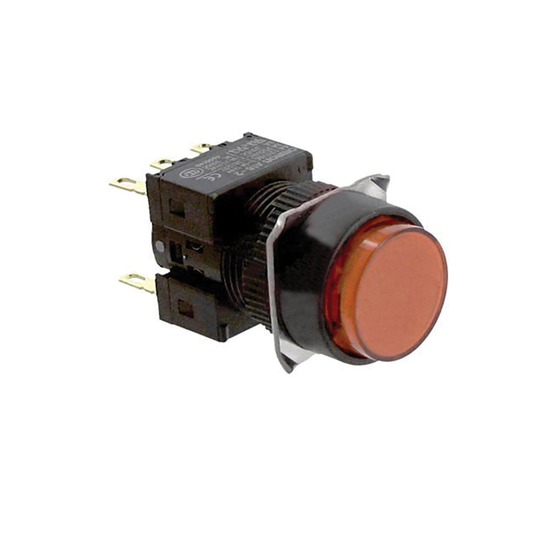 Omron Illuminated Push Button Switch A165L-TRM-24D-2