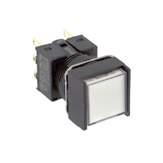 Omron Illuminated Push Button Switch A165L-AWM-24D-2