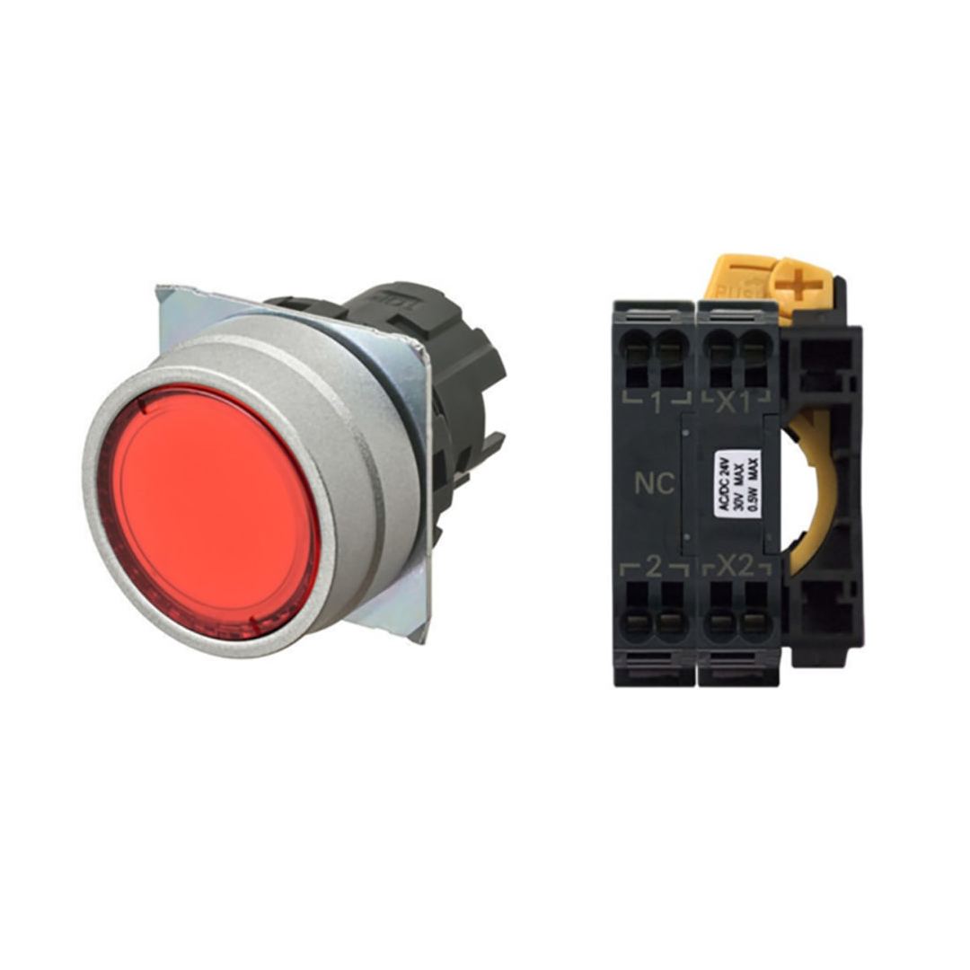 Push Button Switch Omron A22NN-RNM-URA-P112-NN