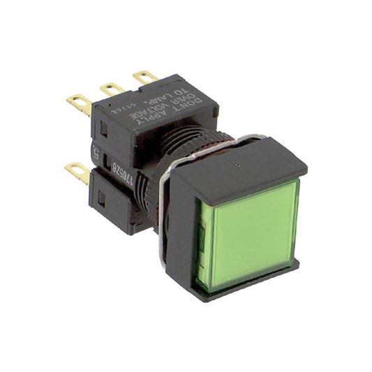 Omron Illuminated Push Button Switch A165L-AGA-24D-2