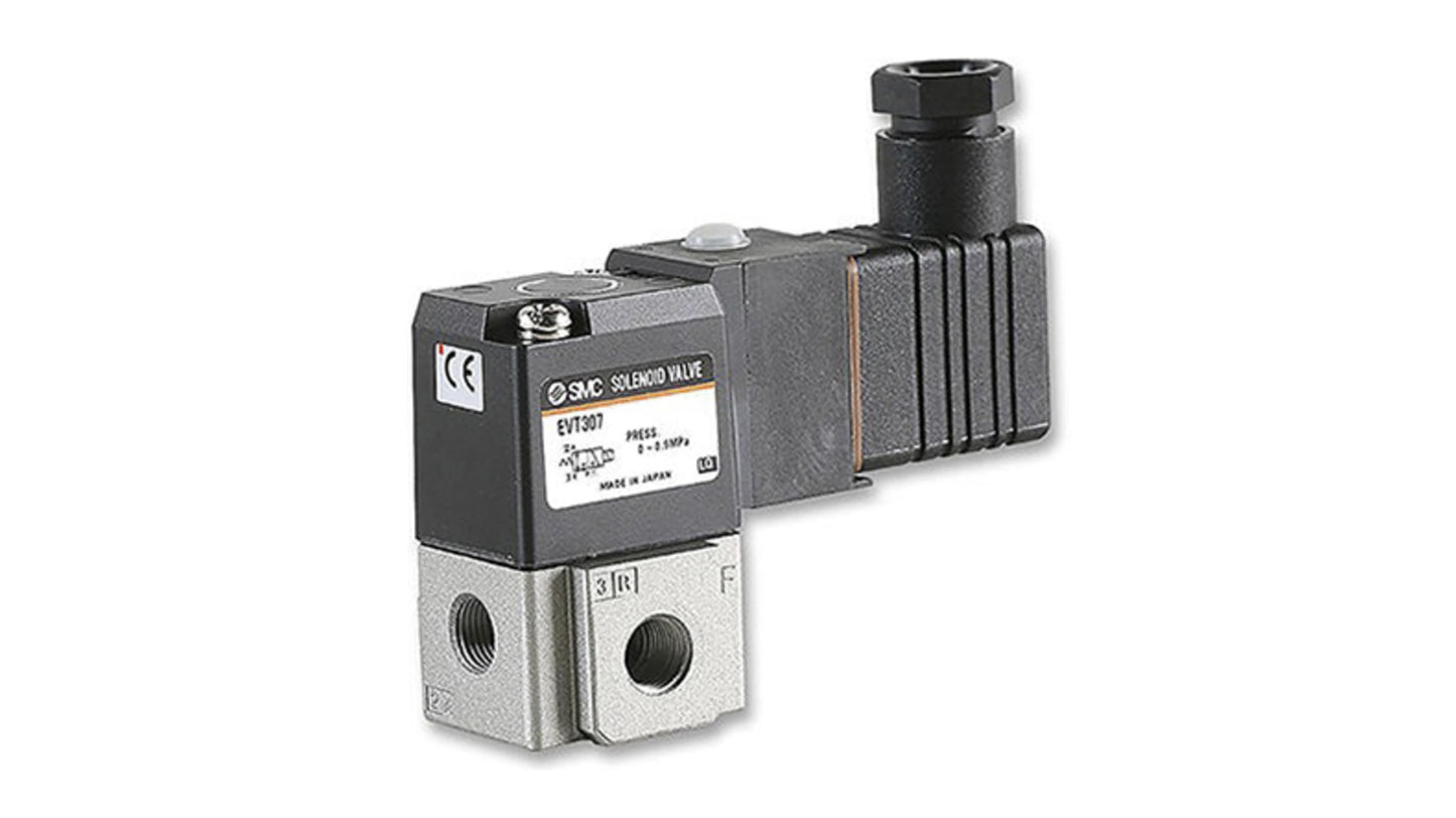 VT317 SMC Spring/Solenoid G 1/4 โซลินอยด์วาล์ว 24V dc