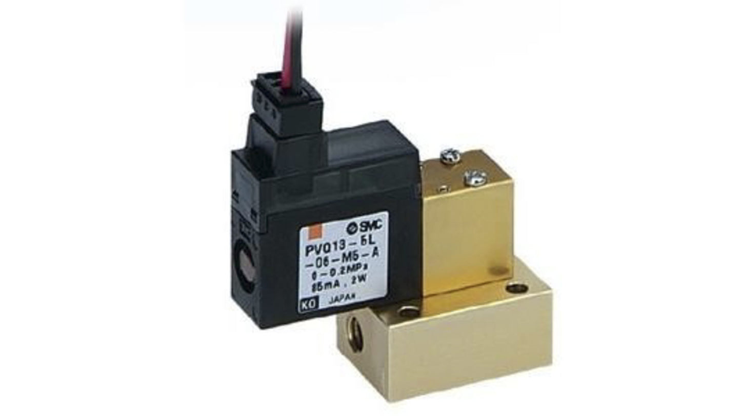 โซลินอยด์วาล์ว SMC Proportional Control Valve - Solenoid M5 x 0.8 PVQ10 Series 24V dc