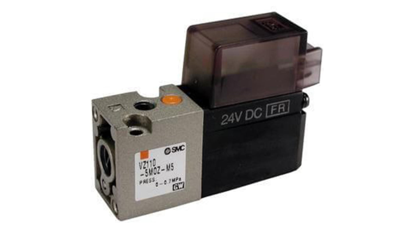 โซลินอยด์วาล์ว SMC Solenoid Metric M5 VZ110 Series