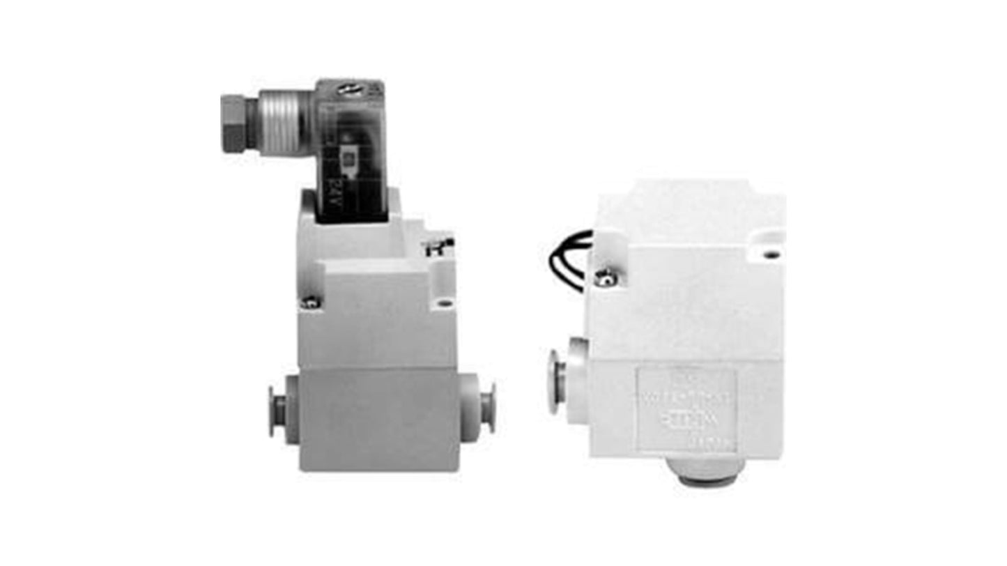 โซลินอยด์วาล์ว SMC Solenoid One-Touch Fitting 6 mm VQ20 Series