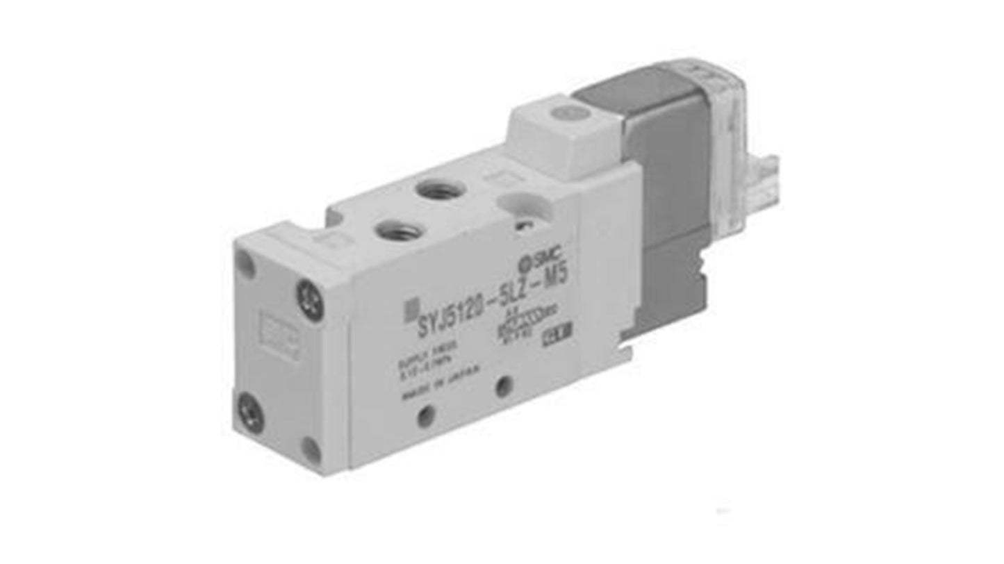 โซลินอยด์วาล์ว SMC Solenoid One-Touch Fitting 4 mm SYJ5000 Series