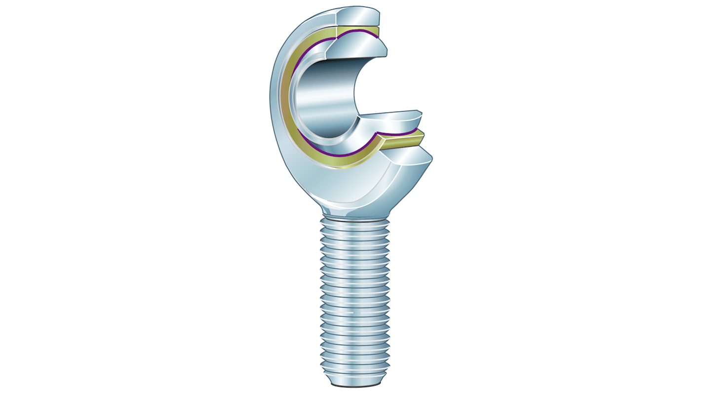 ตลับลูกปืนตาเหลือก INA (Rod End) GAKR12-PW-A