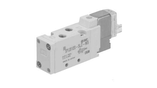 โซลินอยด์วาล์ว SMC 3/2 Solenoid/Spring SYJ500 Series 24V dc