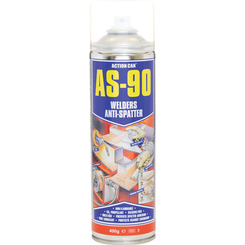 AS90 WELDERS ANTI-SPATTERSPRAYAEROSOL 400ml