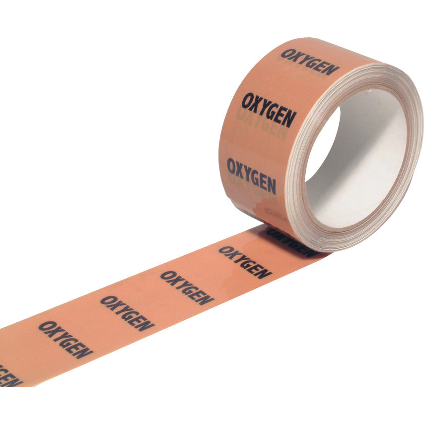 50mmx33M OXYGEN PIPELINEIDENTIFICATION TAPE