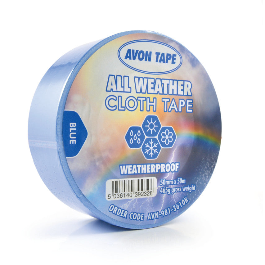 ALL WEATHER สีฟ้า DUCT TAPE 50MM X 50M