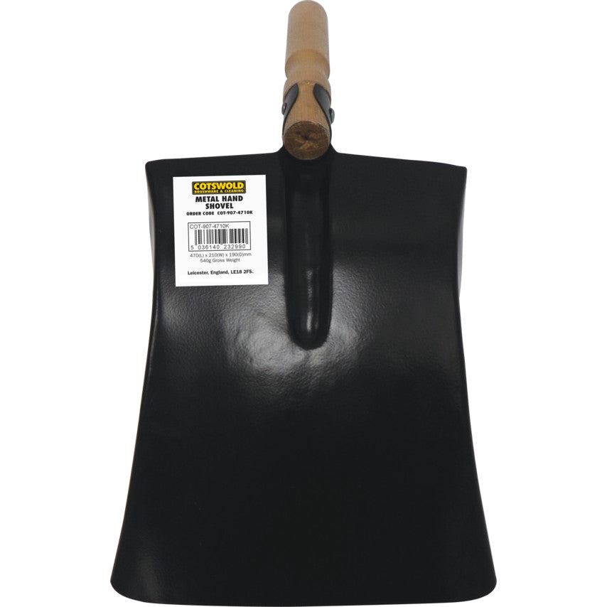 180mm METAL HAND SHOVEL WOODENHANDLE