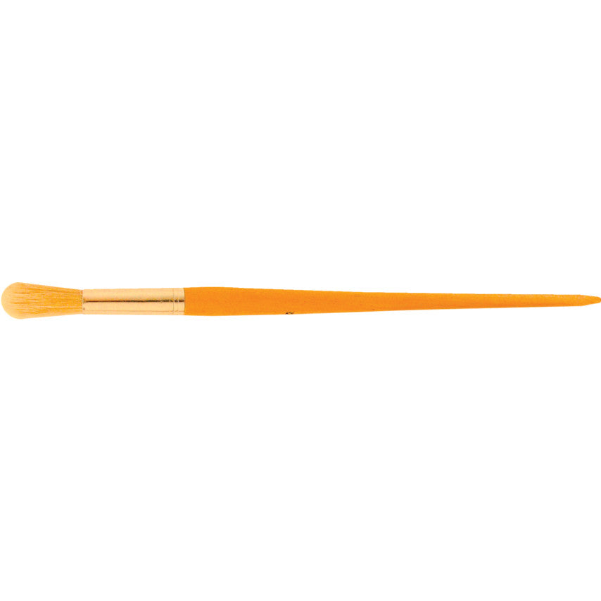 No.6 ROUND FITCH BRUSH NATURALWOODEN HANDLE