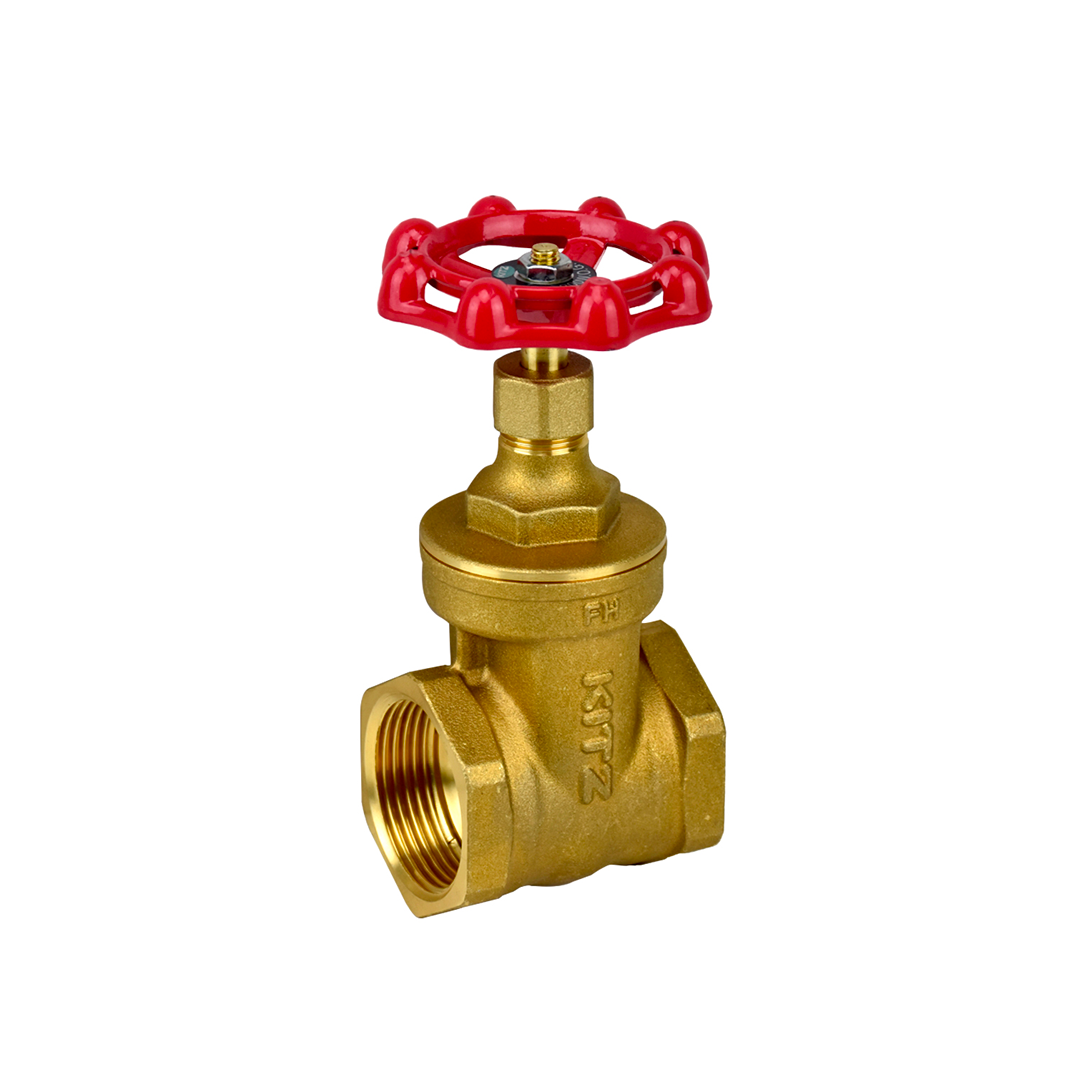 Gate Valve KITZ 1/4 นิ้ว ( 8 มม. ) รุ่น FH ( เกทวาล์ว ทองเหลือง KITZ )