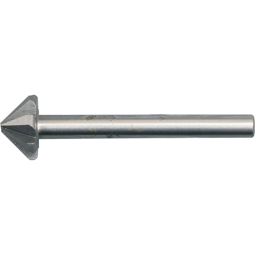 3/8 นิ้ว x 90 องศา เหล็กไฮสปีด-Co 5% ROSE MULTIFLUTE COUNTERSINK