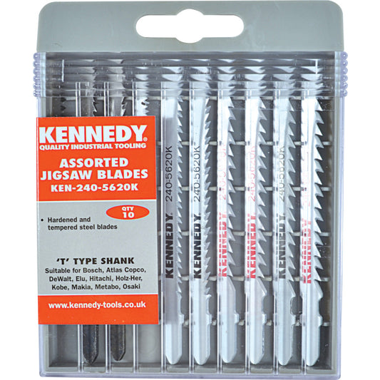 ASSORTED SET OF JIGSAW BLADES (PK-10)