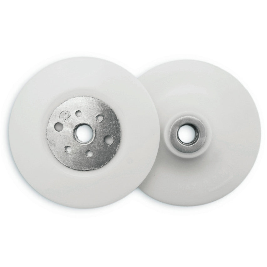 FLEXIBLE BACKING PAD 3/8" UNF TO SUIT 100mm DISC