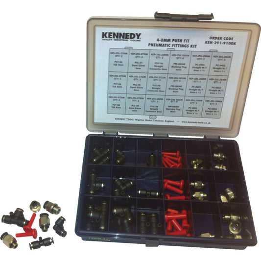 KFK468 4-8 มิล PNEUMATIC FITINGS KIT