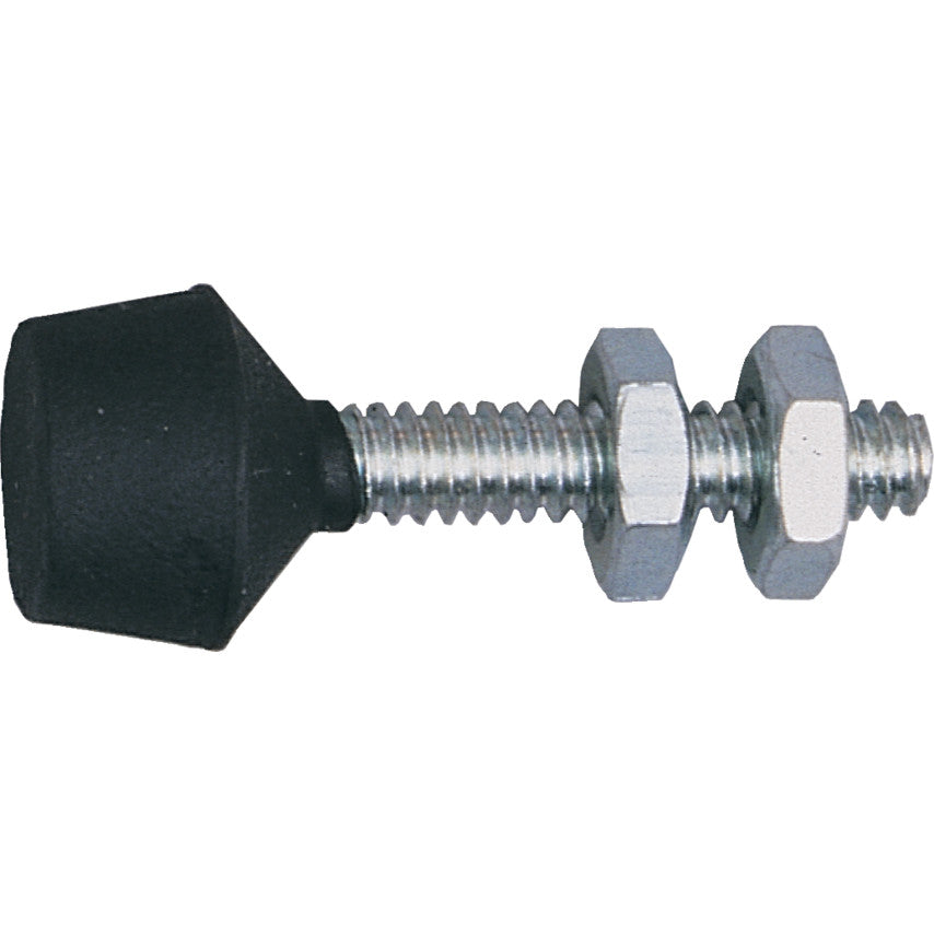 NEOPRENE CAPPED SPINDLE 1/4UNCx1.3/4"