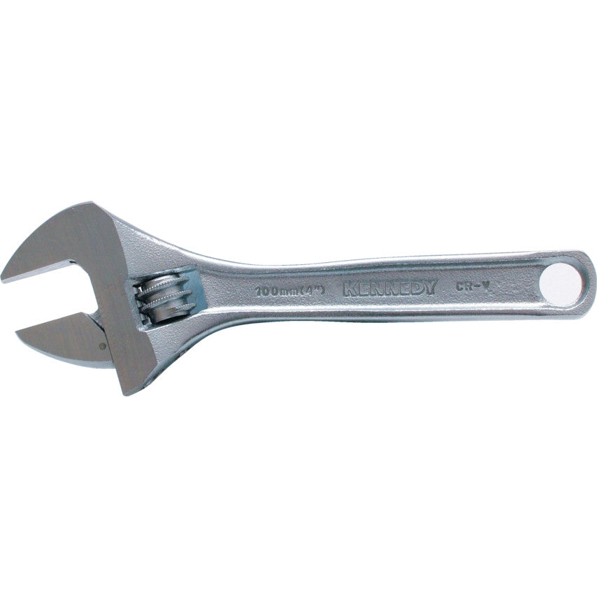 150mm/6" CHROMED FINISHADJUSTABLE WRENCH